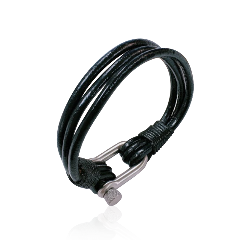 Bracelet homme en acier inoxydable